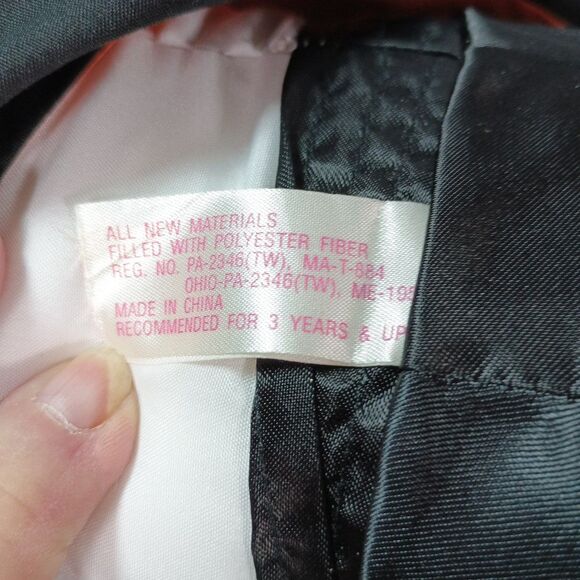 Vtg 1992 TL Toys Dracula Doll 21" Plush Nylon Vampire Count Halloween Decor - Picture 9 of 16